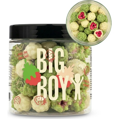 Big Boy Maliny v bílé čokoládě 160 g