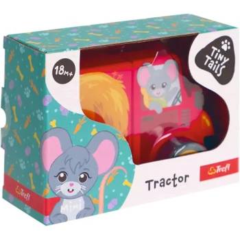 Image 1 of Trefl Трефл: Tiny Tai Магнитен дървен трактор (61996)