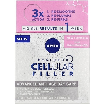 Nivea Cellular Anti-Age SPF 15 denný krém pre omladenie pleti 50 ml