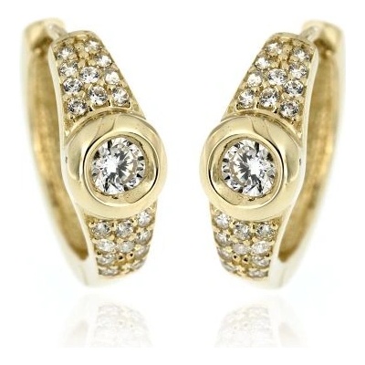 Zlatnictví U Kostela zlaté náušnice kroužky 433