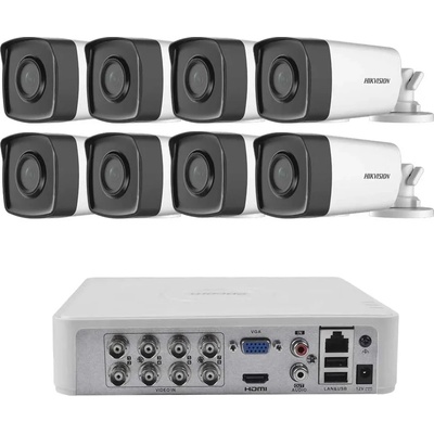 HIKVISION Комплект за Видеонаблюдение ZK8440W с 8x 2MP Камери и 8-кан. DVR (ZK8440W)