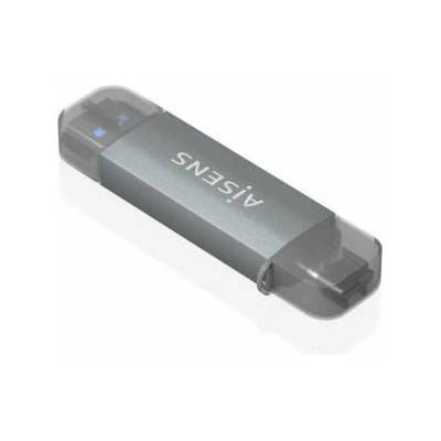 AISENS Външен четец за карти Aisens ASCR-2AC08-GR Сив