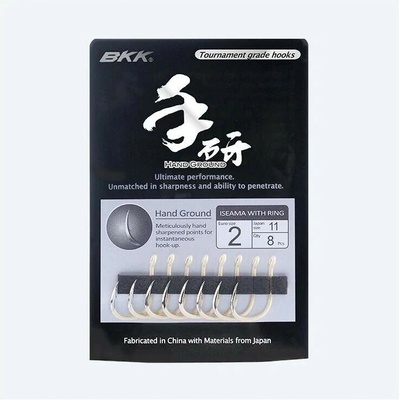 BKK Carp hooks Hand Ground veľ.8 8 ks