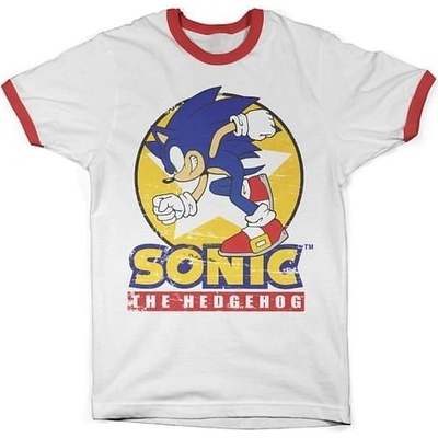 Imago tričko Ježek Sonic Fast Sonic bílé