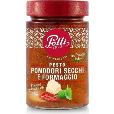 Polli pesto ze sušených rajčat,bazalky a sýrů 190g