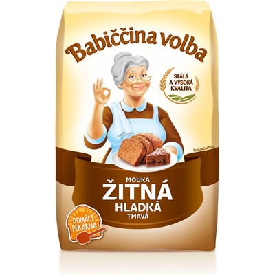 Babiččina volba mouka žitná chlebová 1 kg