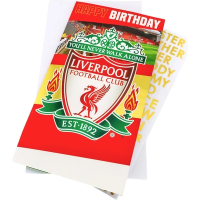 Fan-shop Blahopřání LIVERPOOL FC Personalised