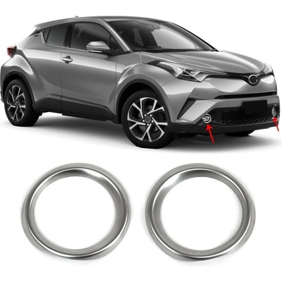 Chróm kryty predných hmloviek Toyota C-HR 2016-2021
