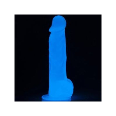 Lovetoy Vibrator led big penis illuminated 21, 5 cm