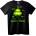 NOONEBRAND Тениска Грич Еее Хора - 2XL, Black