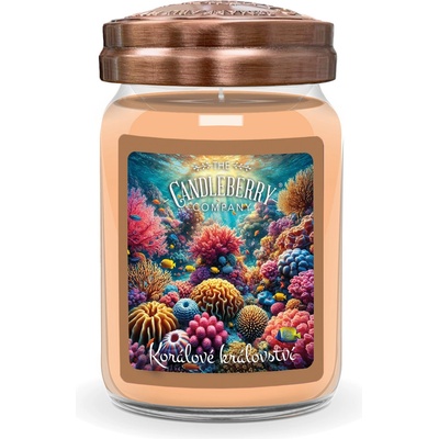 Candleberry Candle Korálové království 624 g