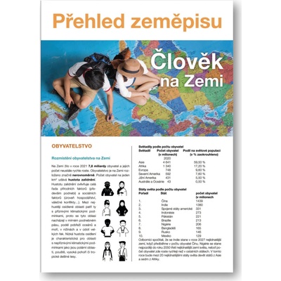 Člověk na Zemi Přehled zeměpisu světa (nejen) pro školáky - Martin Kolář