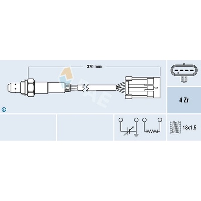 Lambda sonda FAE 77309