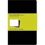 Moleskine Moleskine Plain Cahier - Black Cover (3 Set) | Moleskine