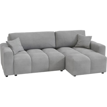 ROPEZ Светлосив ъглов диван (променлив) Luki - Ropez (Luki Naroznik L - Prawy tk. Enjoy New 21)