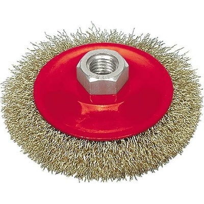 Vorel Kartáč drátěný boční 100 mm pomosazený drát TO-06972