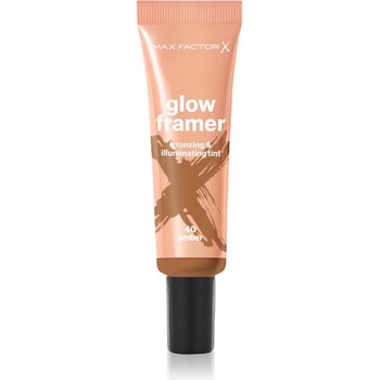 MAX Factor Miracle Pure Glow Framer бронзиращ флуид цвят 40 Amber 30ml