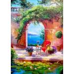 Enjoy - Puzzle Sea View Through the Arch - 1 000 piese