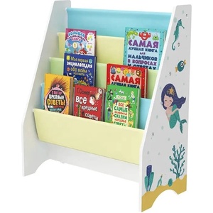 Ginger Home Детска етажерка-органайзер за книжки и играчки Ginger Home - Mermaid (JWTR-3181) - kindermarket