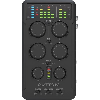 IK Multimedia iRig PRO Quattro I/O