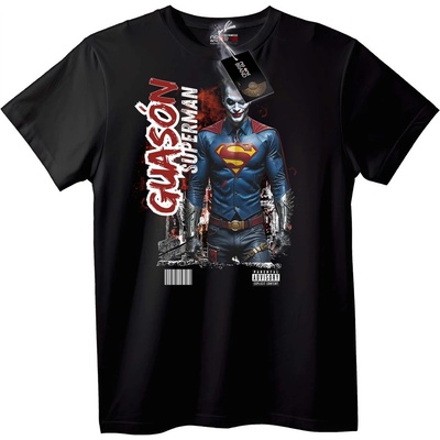NOONEBRAND Тениска Joker Superman - XS, Black
