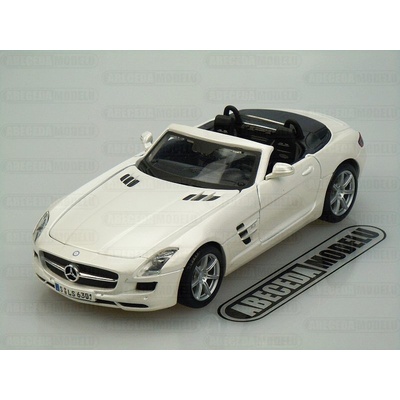Maisto Mercedes Benz SLS AMG Roadster biela 1:24