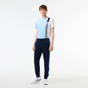 Lacoste Анцуг Lacoste Men's Slim Fit Joggers - Navy Blue - sportihobi - 162,31 лв