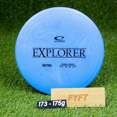 EXPLORER - Retro (Latitude64) Modrý