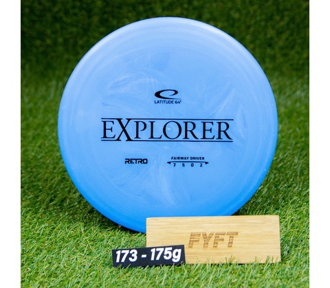 EXPLORER - Retro (Latitude64) Modrý