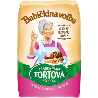Babičkina Voľba Hladká múka tortová pšeničná 1 kg