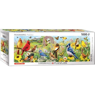 EUROGRAPHICS - Puzzle Garden Birds - 1 000 piese
