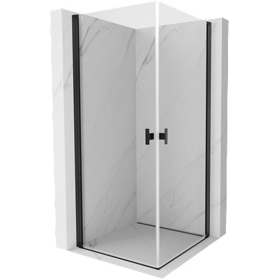 Mexen Mist-B Duo сгъваема душ кабина 85 x 85 см, прозрачна, черна - 8A2-085-085-70-00 (8A2-085-085-70-00)