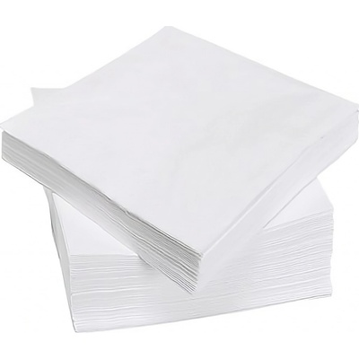 Inposan Ubrousky 1V bílé 100ks 30x30cm