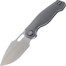 Kunwu VERTA GRINGO ELMAX Satin finish with TC4 Titanium handle