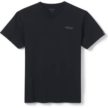 Rab Мъжка тениска Rab Stance Mountain Peak Tee T-shirt - Beluga (216-7521-0112)
