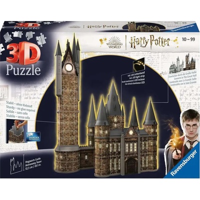 Ravensburger 3D puzzle Harry Potter Rokfortský hrad: Astronomická veža - 600 ks