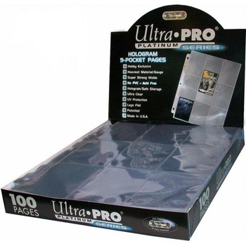Ultra PRO Platinum stránky do alba na 9 karet 100 ks