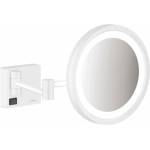 Hansgrohe Козметично огледало Hansgrohe AddStoris с LED матово бяло (41790700)
