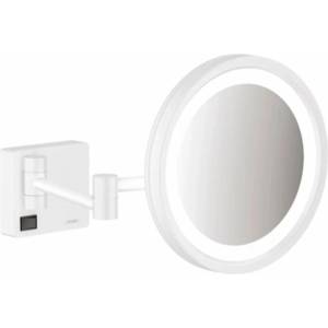 Hansgrohe Козметично огледало Hansgrohe AddStoris с LED матово бяло (41790700)