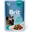 Brit Premium Cat Delicate Fillets in Gravy Beef 85 g