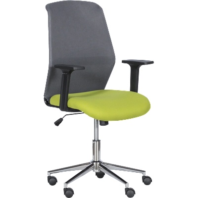 Работен офис стол Carmen 7047-1 - сив-зелен (3520387_3)