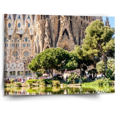 Sablio Obraz Barcelona Sagrada Familia - 150x110 cm