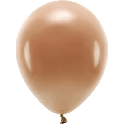 EKO balónek pastelový KARAMELOVÝ 26 cm