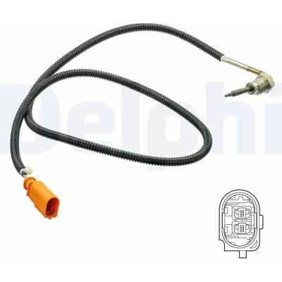 DELPHI Čidlo teploty výfukových plynů DF TS30196