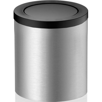 DECOR WALTHER Кошче за отпадъци в баня Mikado 16 см черен мат (0611078)