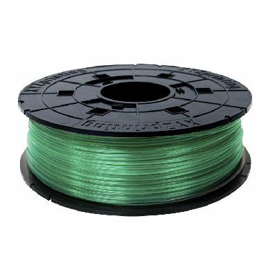 Консуматив за 3D принтер XYZ printing RFPLBXEU04A, PLA Filament, 1.75 mm, 600, Clear GREEN (RFPLBXEU04A)