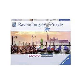 Ravensburger Пъзел Ravensburger 1000 части - Гондоли във Венеция, 7015082