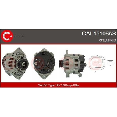 generátor CASCO CAL15106AS