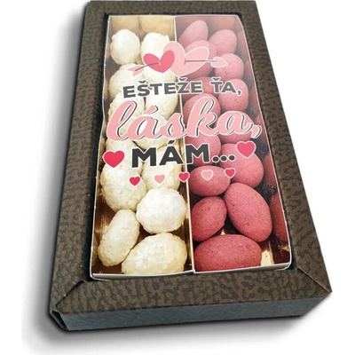 Sablio Mandle v čokoláde Ešte že ťa láska mám 2 x 80 g