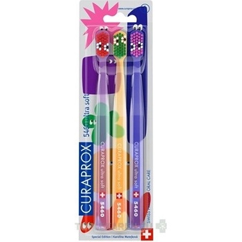 CURAPROX CS 5460 ultrasoft Okatá edícia zubná kefka 3 ks